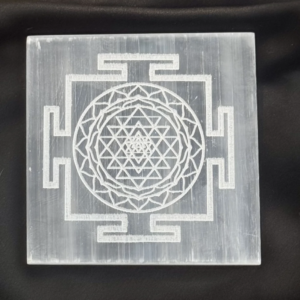 Square Selenite Charging Plate